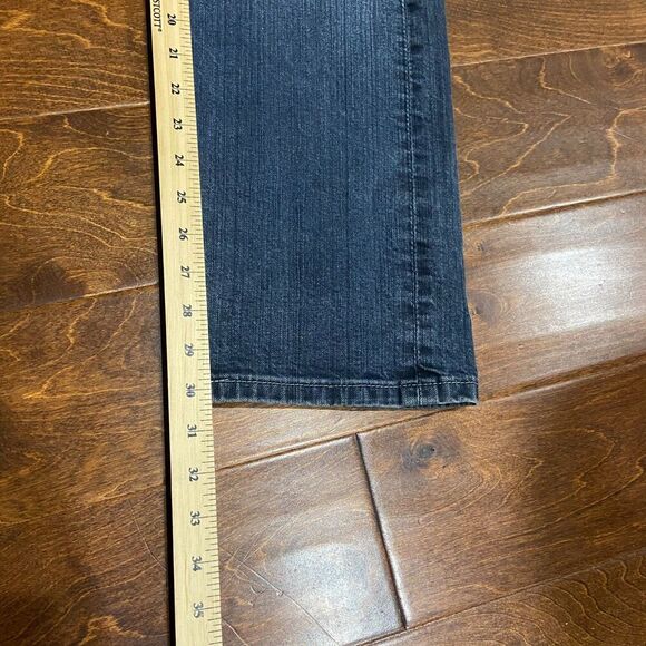 Levi's 505 Regular Fit Straight Leg Denim Blue Jeans Men's Size 34W x 30L - Picture 8 of 10